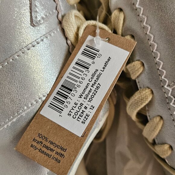 Toms Collins Silver Sneakers - Picture 3 of 7